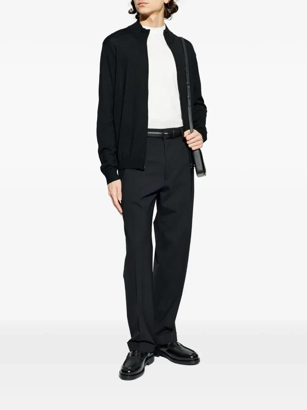 Футболка с нашивкой-логотипом EMPORIO ARMANI, белый — фото 2