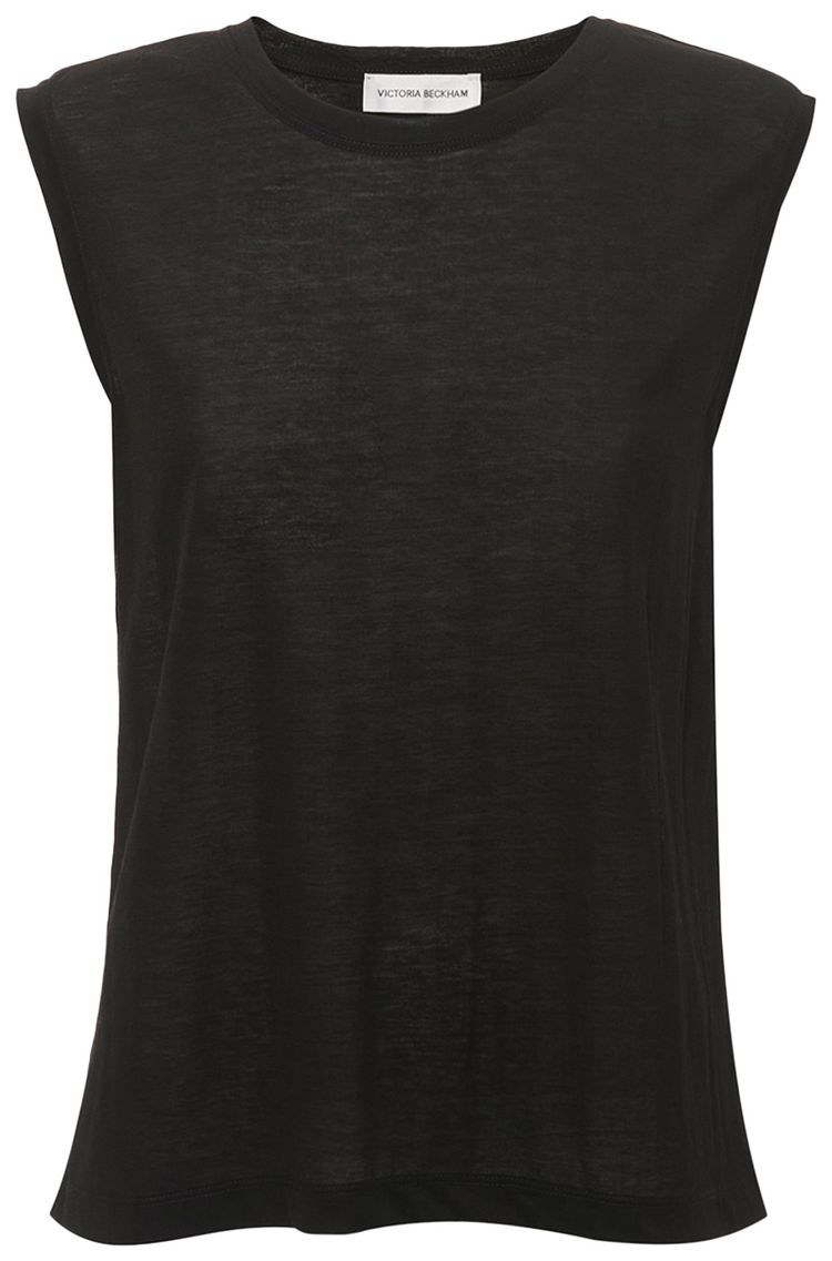 

Майка Victoria Beckham Muscle Tank, черная