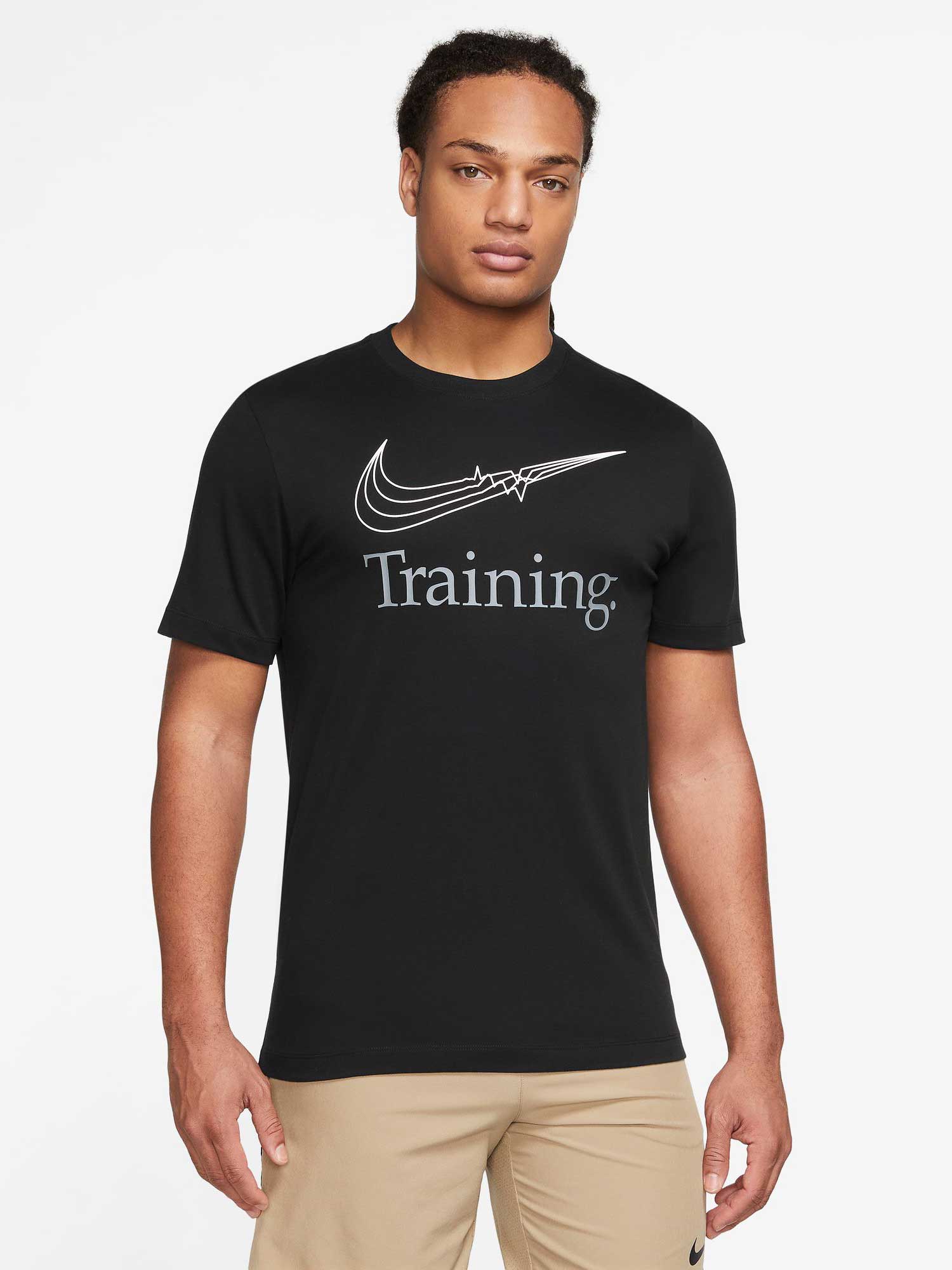 

Футболка Nike M NK DF TEE TRAINING HBR, черный