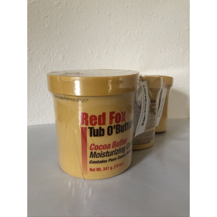 

Увлажняющий крем с маслом какао Tub O'Butter, 12 унций — упаковка из 3 шт Red Fox