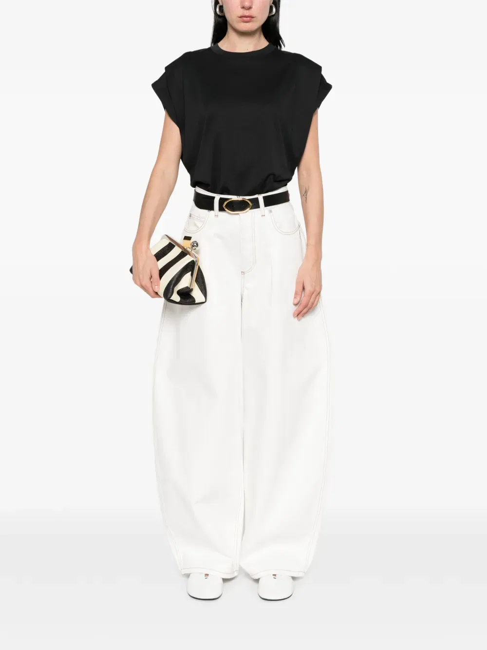 Футболка с круглым вырезом Jacquemus, черный — фото 2