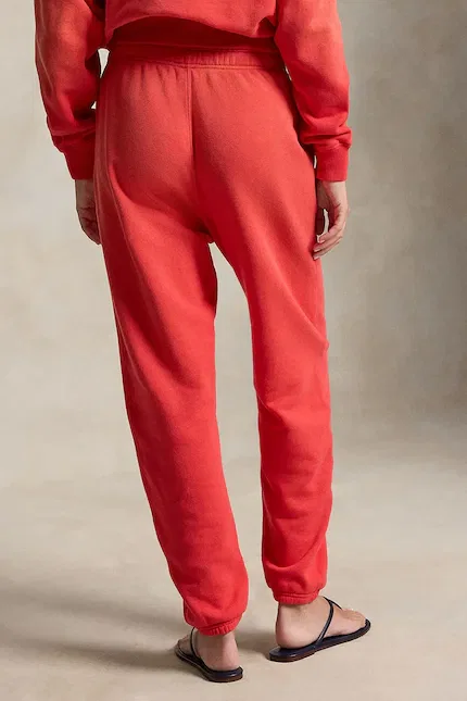Спортивные штаны женские Polo Ralph Lauren, оранжевый — фото 2