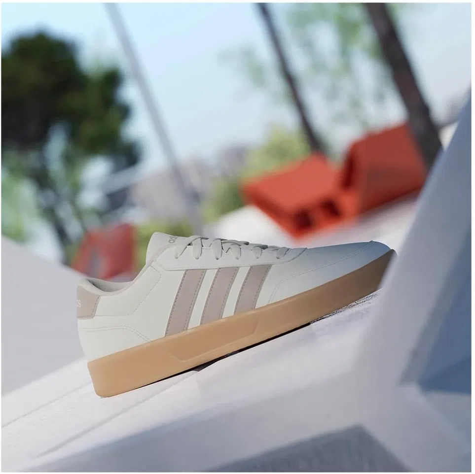 Мужские кроссовки Adidas Breaknet 3.0, Off White Wonder Beige Gum 3 — фото 2