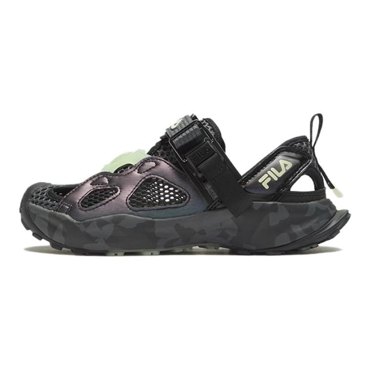 FILA KIDS Детские сандалии Slip Resistant And Breathable Black Gray