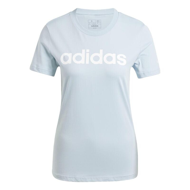 Спортивная футболка Adidas, цвет blau/weiss — фото 3