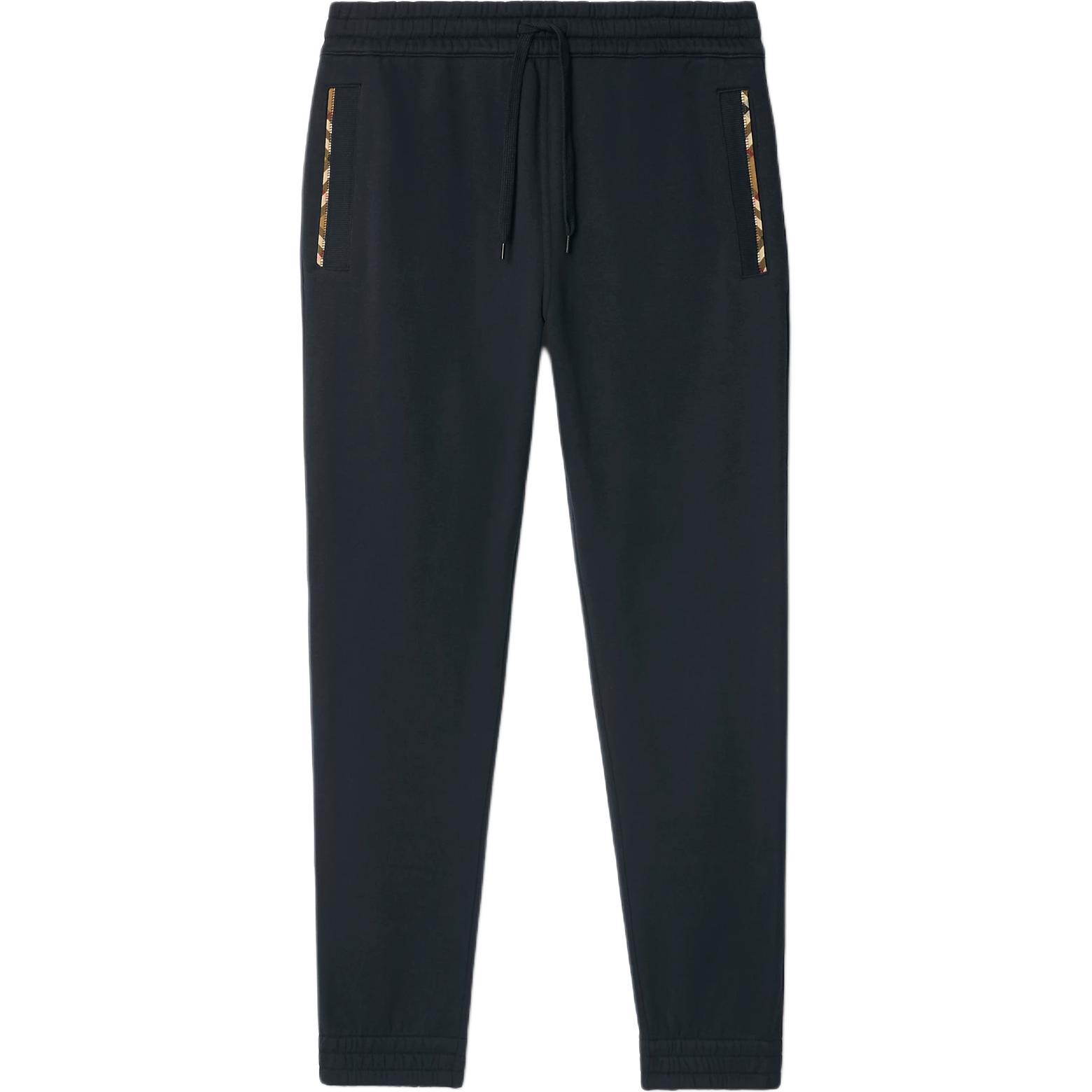 

Вязаные спортивные штаты мужские Burberry, marine синий черный