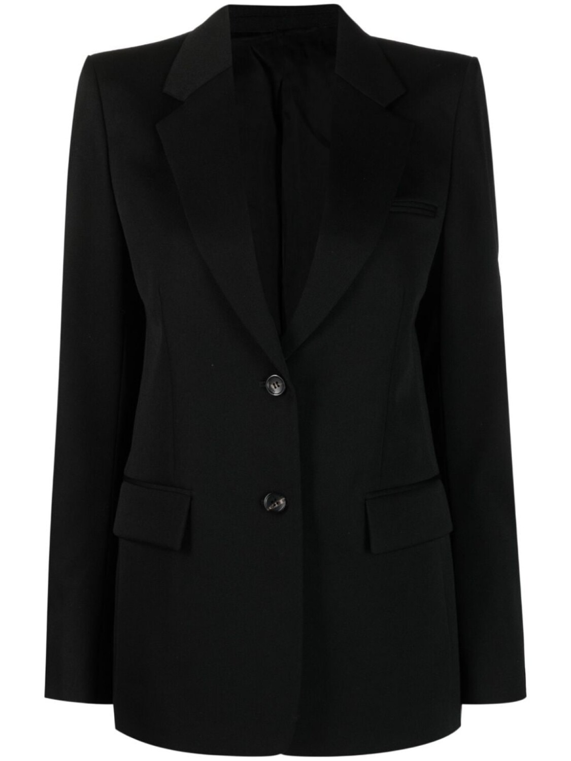 

Lanvin однобортный блейзер, черный