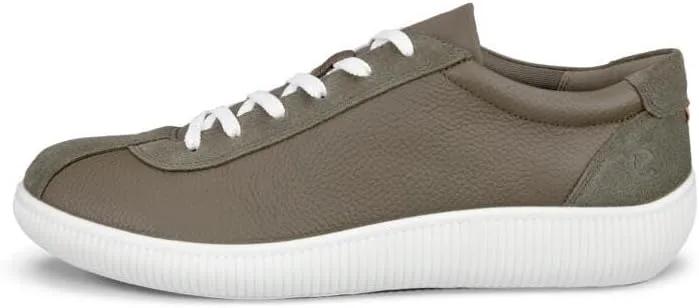 Мужские кроссовки ECCO Soft Zero со шнуровкой, асфальтовый