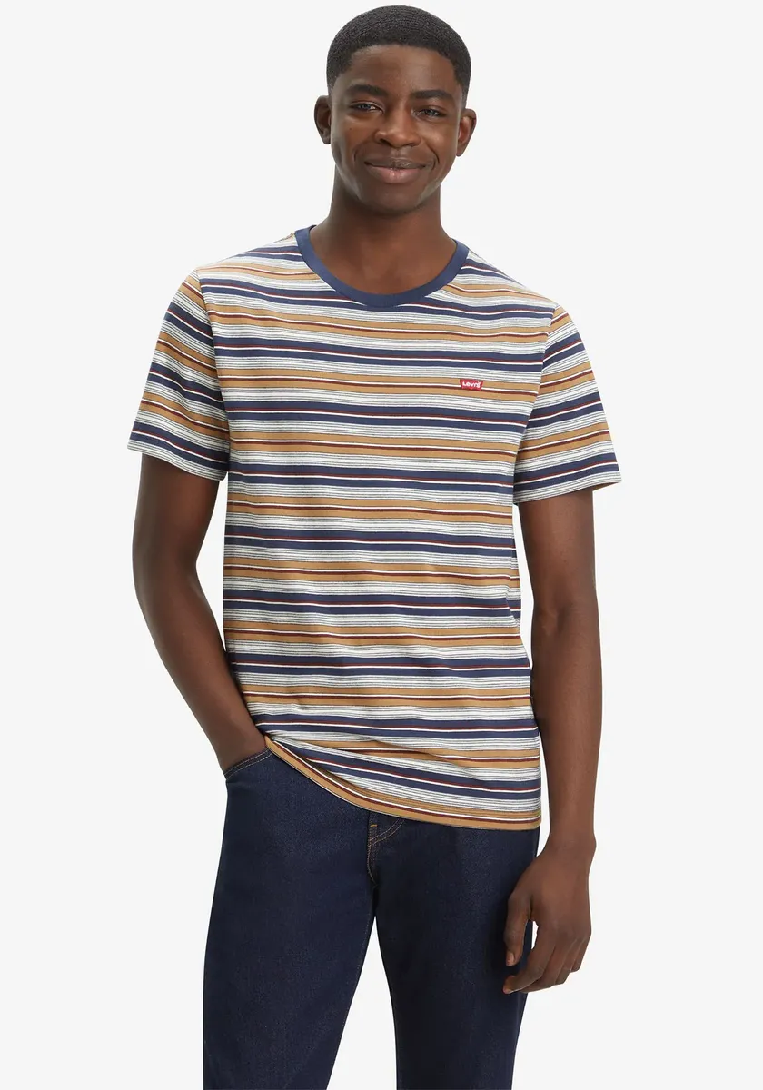 

Футболка Levi's "ОРИГИНАЛЬНАЯ ФУТБОЛКА HM", цвет Fletcher Stripe Ermine Jersey