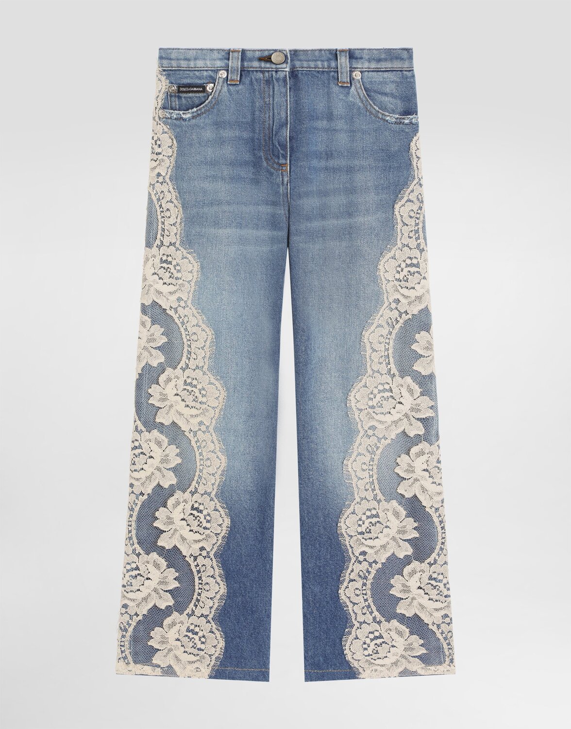 

Джинсы с пятью карманами DOLCE & GABBANA, мультиколор