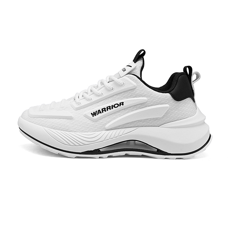 

WARRIOR Низкие беговые кроссовки мужские белый уголь черный, цвет White Charcoal Black