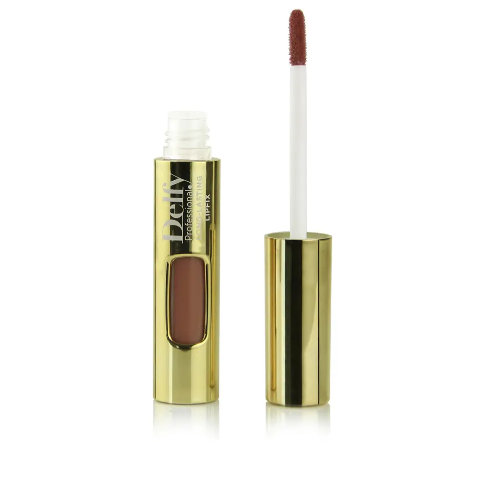

Помада для губ Lipfix gold labial líquido Delfy, цвет crepe, 8 гр.