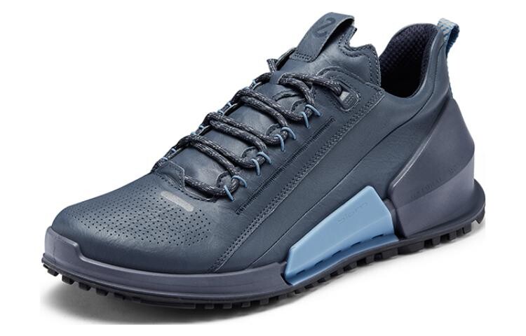 Кроссовки ecco Striding 2.0 Series Lifestyle Shoes Men Low-top Blue/Gray, синий/серый — фото 2