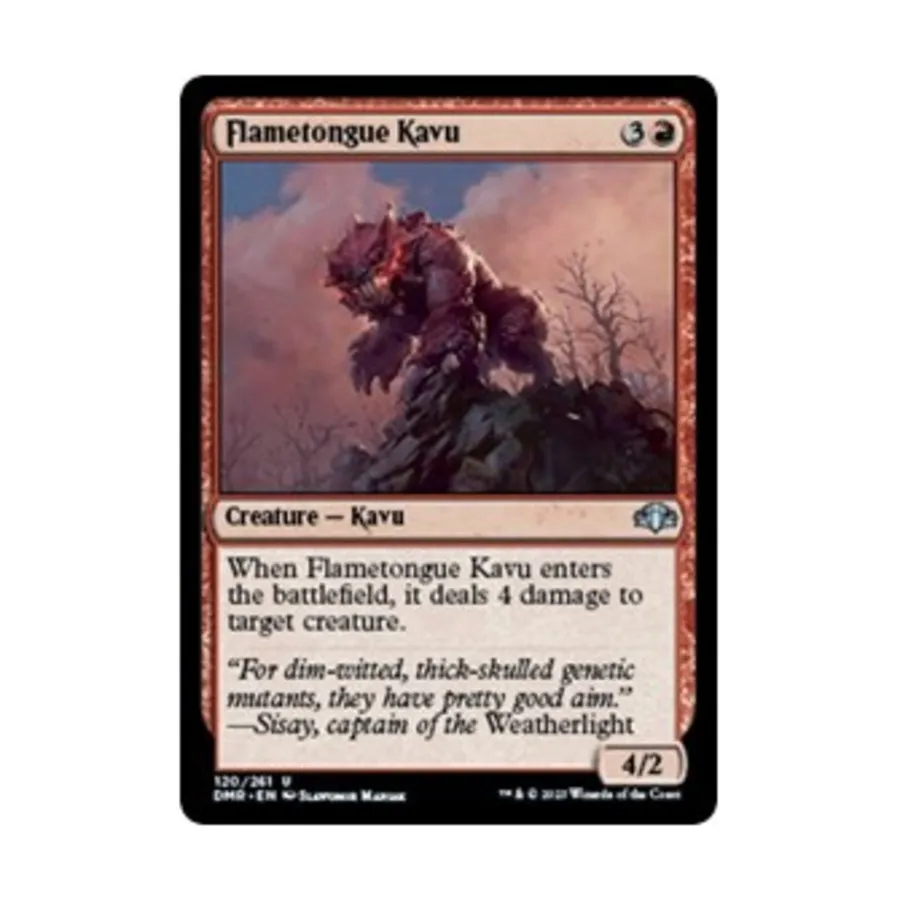 

CCG Язык Пламени Каву (U), MTG - Dominaria Remastered
