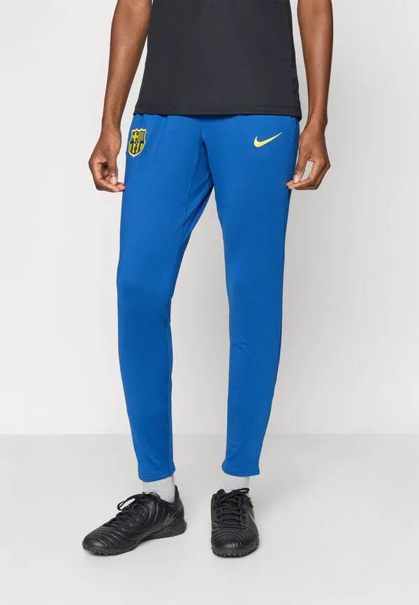 Клубная одежда fcb в штанах Nike Performance, Gym Blue/Opti Yellow