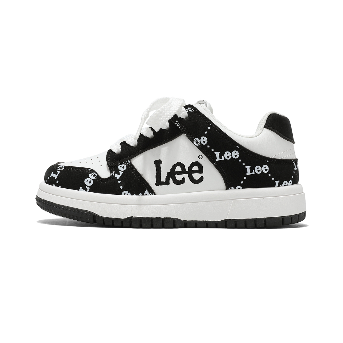 

Противоскользящие, износостойкие, дышащие, легкие, амортизирующие детские кроссовки для скейтбординга Lee, бежевый/белый/черный