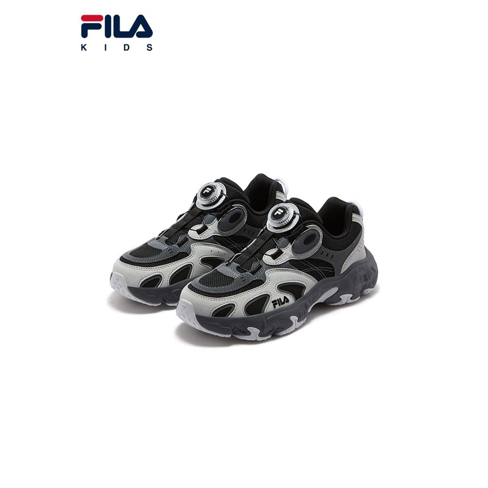 HERITAGE Rebound Low top Running Shoes Kids' FILA, черный/castle серый-fbs — фото 4