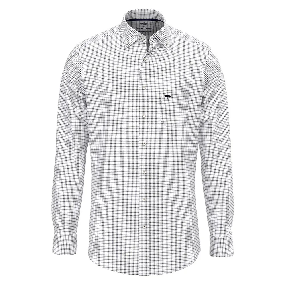 

Рубашка Fynch Hatton Soft Oxford, серый