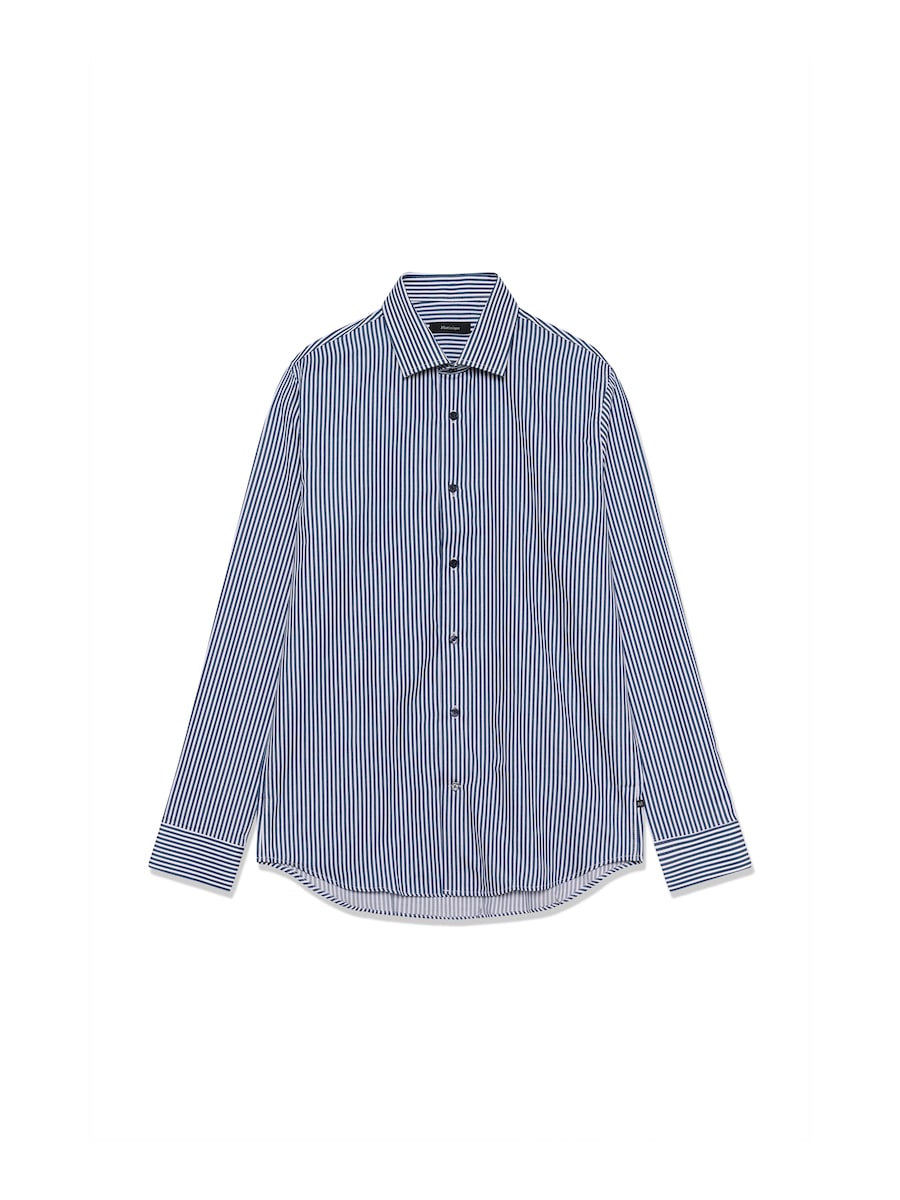 

Рубашка на пуговицах классического кроя Matinique MATrostol, темно-синий