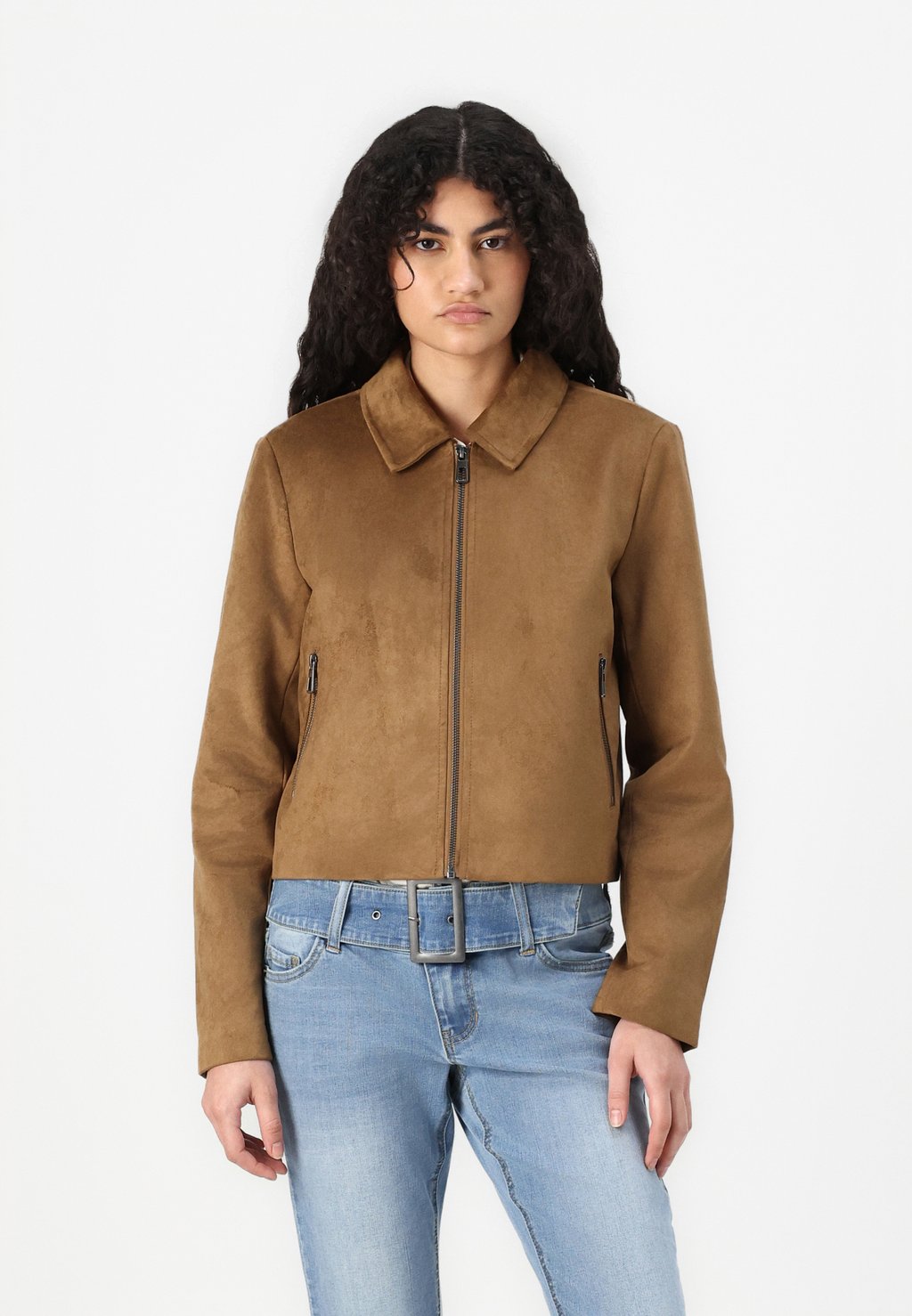 

Куртка из искусственной кожи ONLTULIP ZIP JACKET ONLY, коричневый