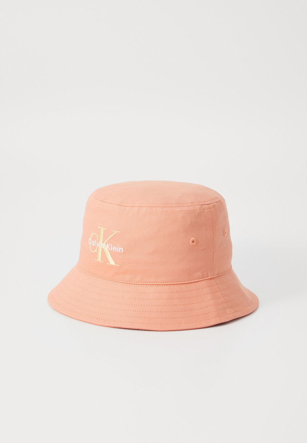 

Шляпа MONOLOGO EMBROIDERY BUCKET HAT Calvin Klein Jeans, оранжевый