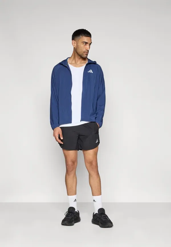 Ветровка Adidas Performance Run, цвет технический индиго — фото 2