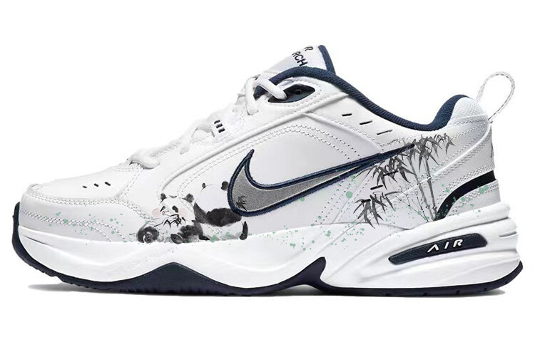 

Кроссовки Nike Air Monarch 4 Chunky Sneakers Unisex Low-Top White Blue, Белый, Кроссовки Nike Air Monarch 4 Chunky Sneakers Unisex Low-Top White Blue