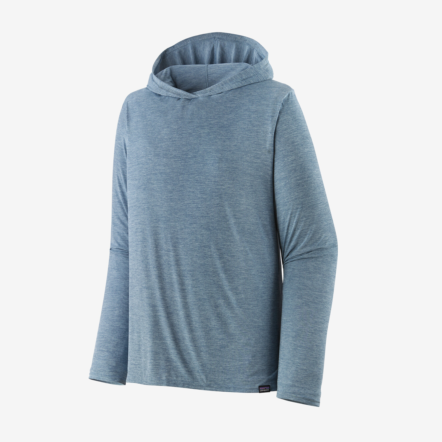 

Мужская толстовка Capilene Cool на каждый день Patagonia, цвет Steam Blue - Light Plume Grey X-Dye