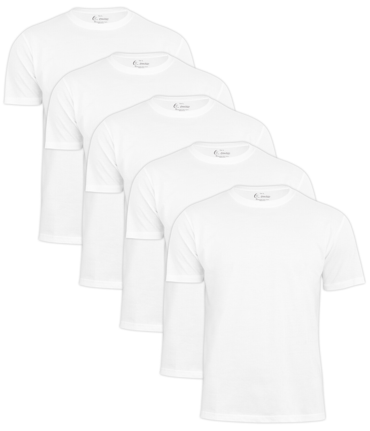 

Футболка Cotton Prime O Neck Tee, белый