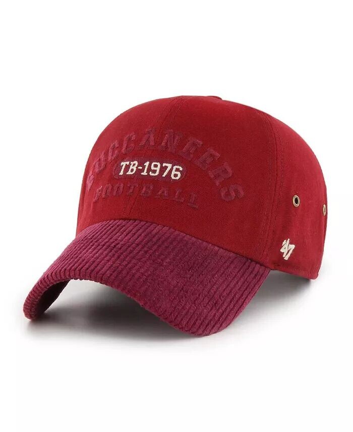 

Мужская красная кепка Tampa Bay Buccaneers Ridgeway Clean Up Adjustable '47 Brand