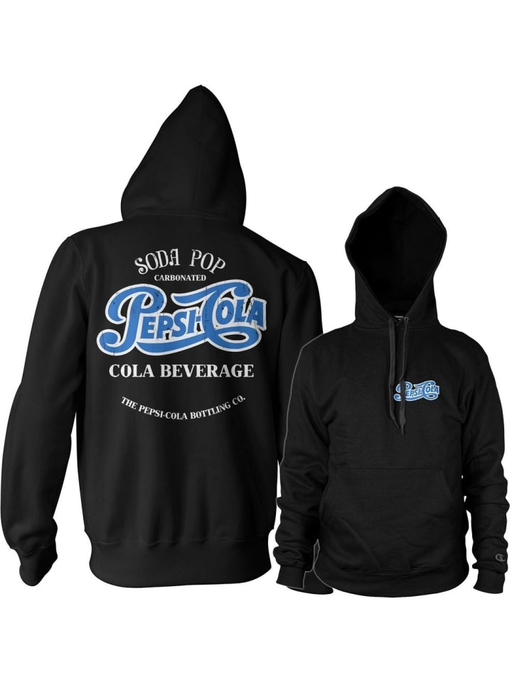 

Толстовка Pepsico Soda Pop Hoodie Pepsi Co, черный