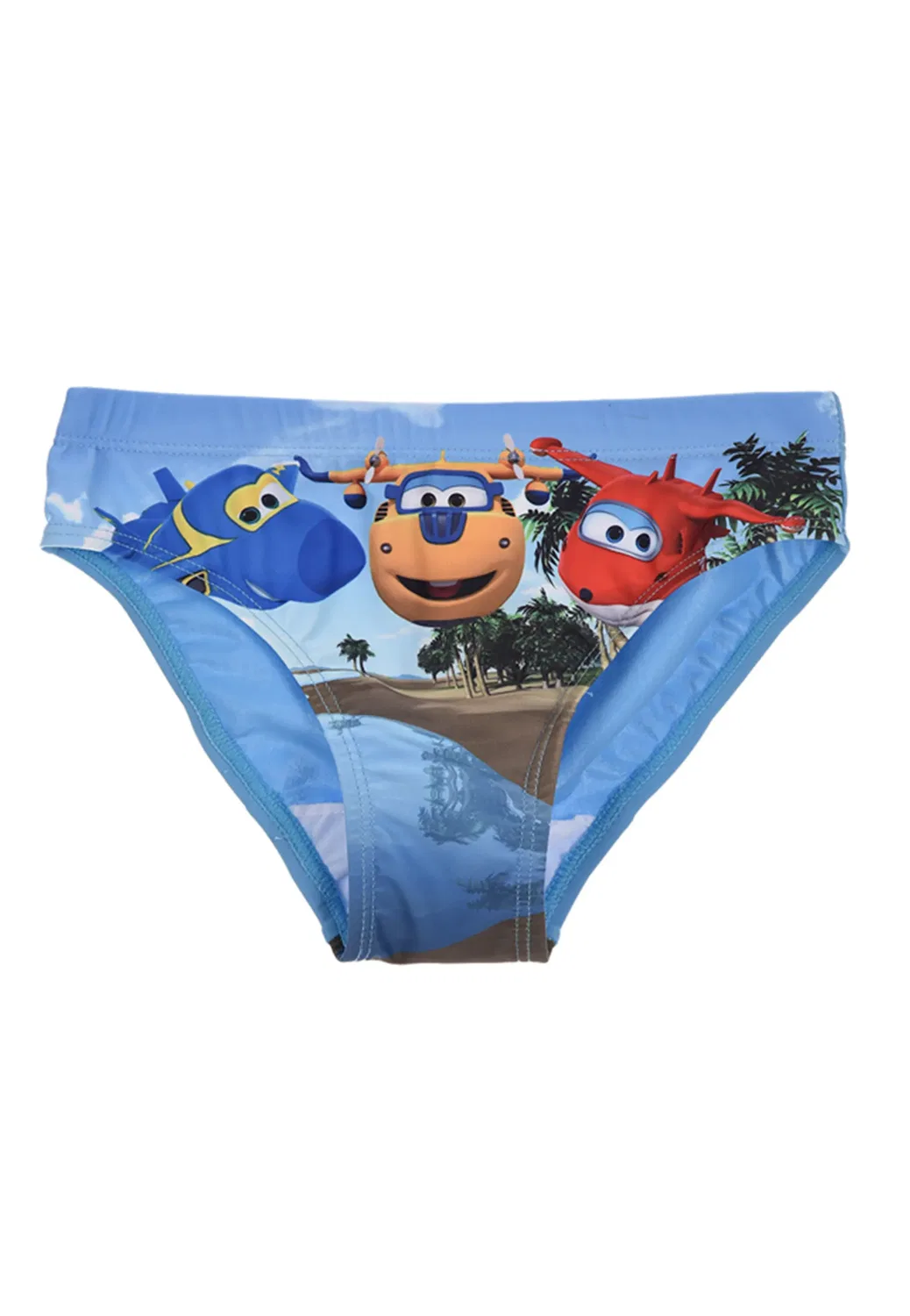 Плавки синие, Super Wings, голубой