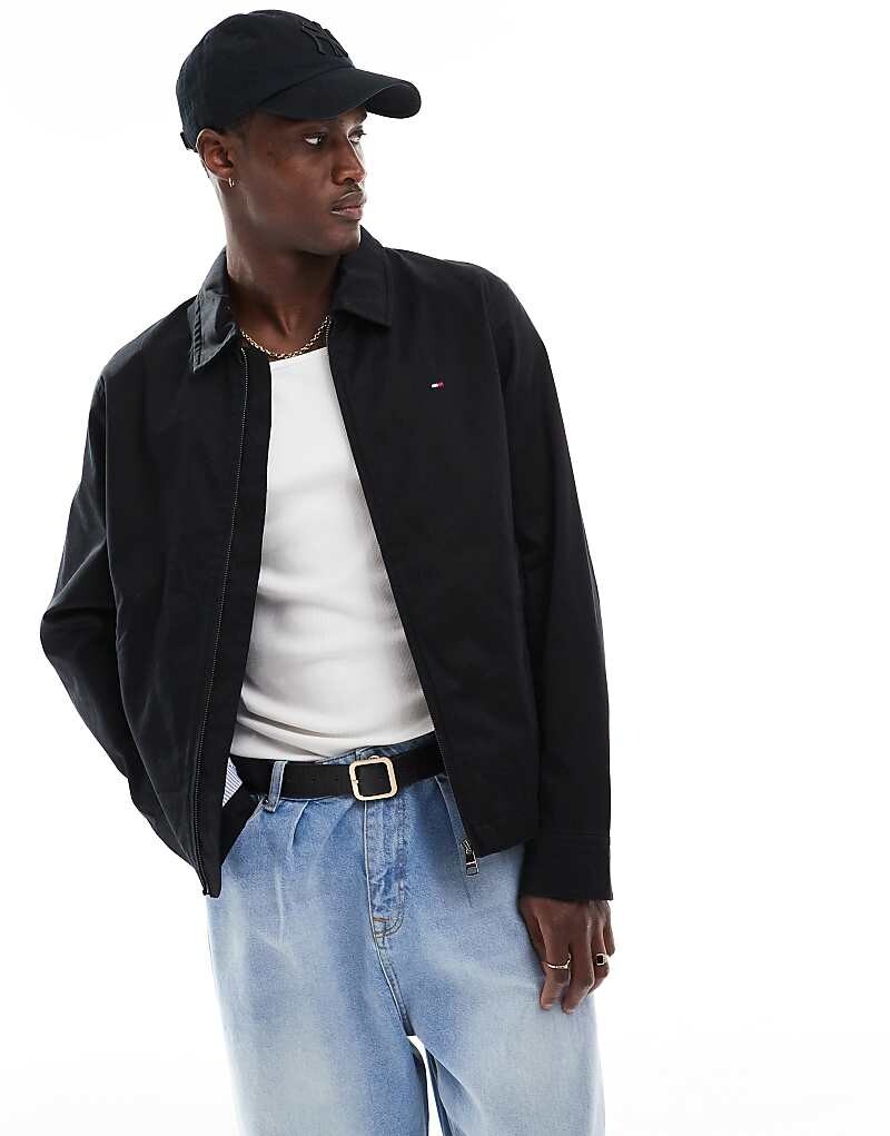 

Черная куртка на молнии Tommy Hilfiger Ivy