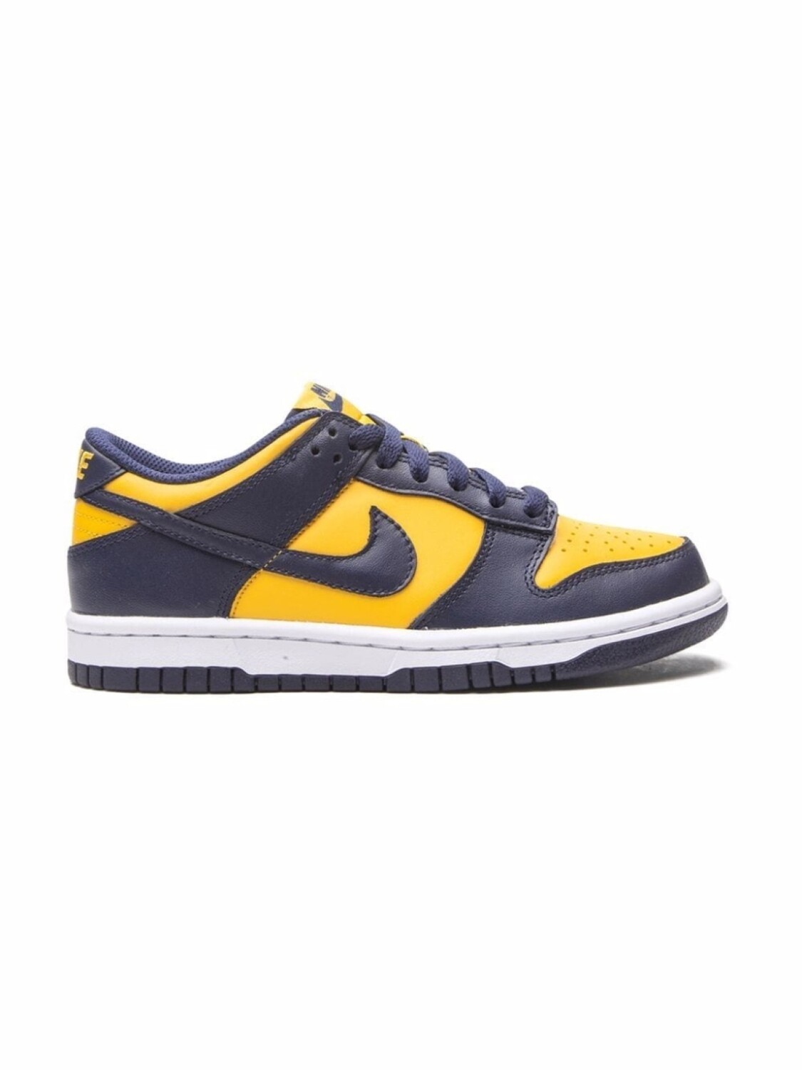Nike Kids кроссовки Dunk Low Michigan 2021, оранжевый — фото 2