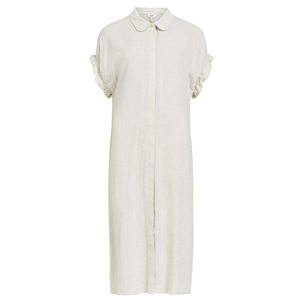

Платье Object Sanne Tiana Short Sleeve Long, бежевый