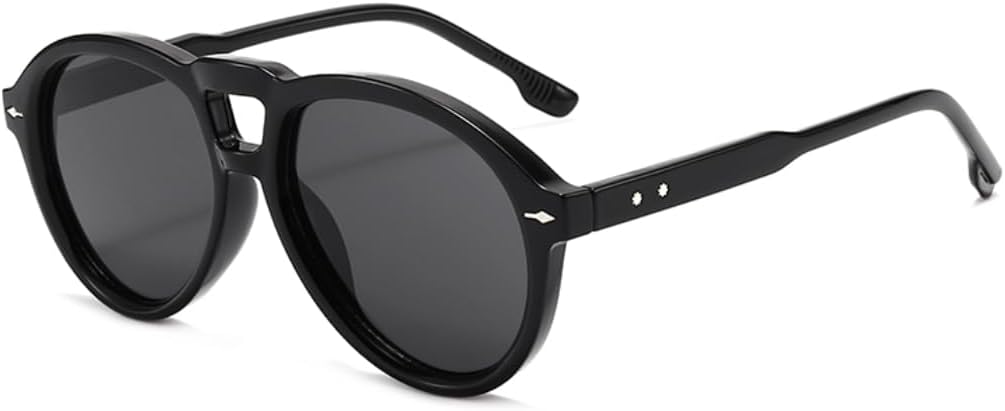 

Солнцезащитные очки с защитой UV400 | Увеличенная серая оправа, градиентные синие линзы | для женщин и мужчин, для занятий спортом на открытом воздухе и вождения DSVIGF, 01