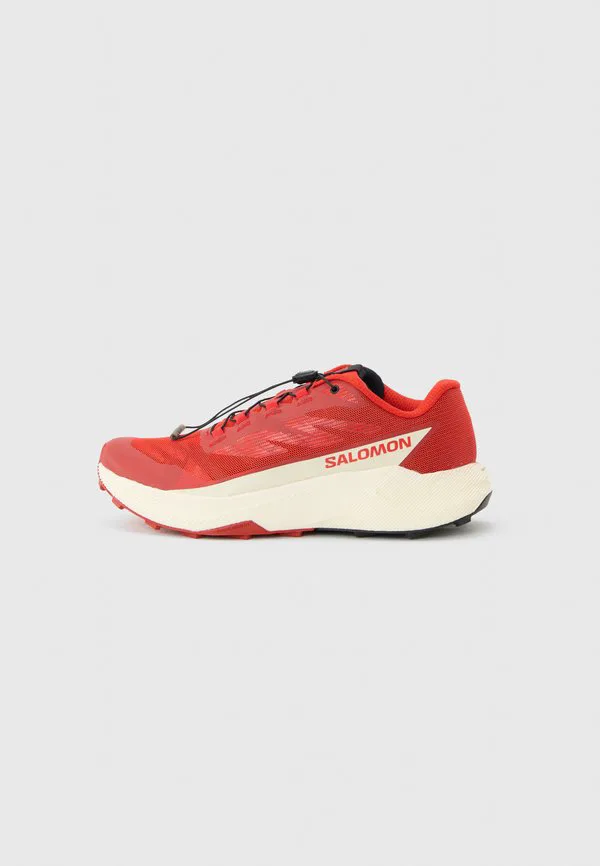 Кроссовки для трейлраннинга pulsar Salomon, Fiery Red/Vanilla Ice/Black