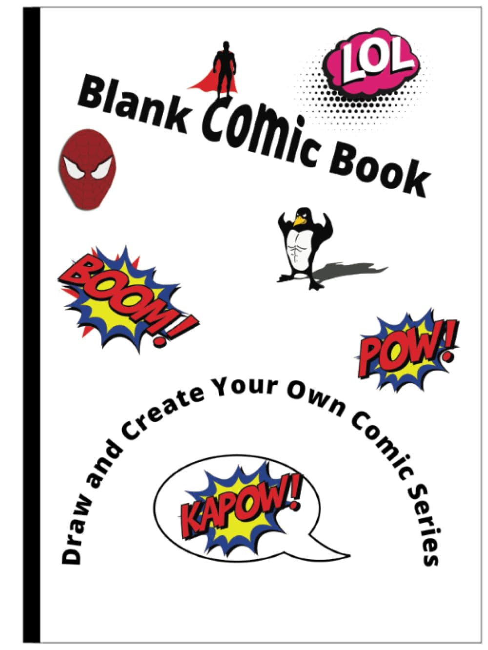 

120 Sheets, Hardcover, Blank Notebook, Hardcover Sketchbook Unlined Notebook, 8.5 x 11in, Journal for Drawing, Gift, Art, Travelers Ideal Gifts, Students and Office Supplies (Independently published)