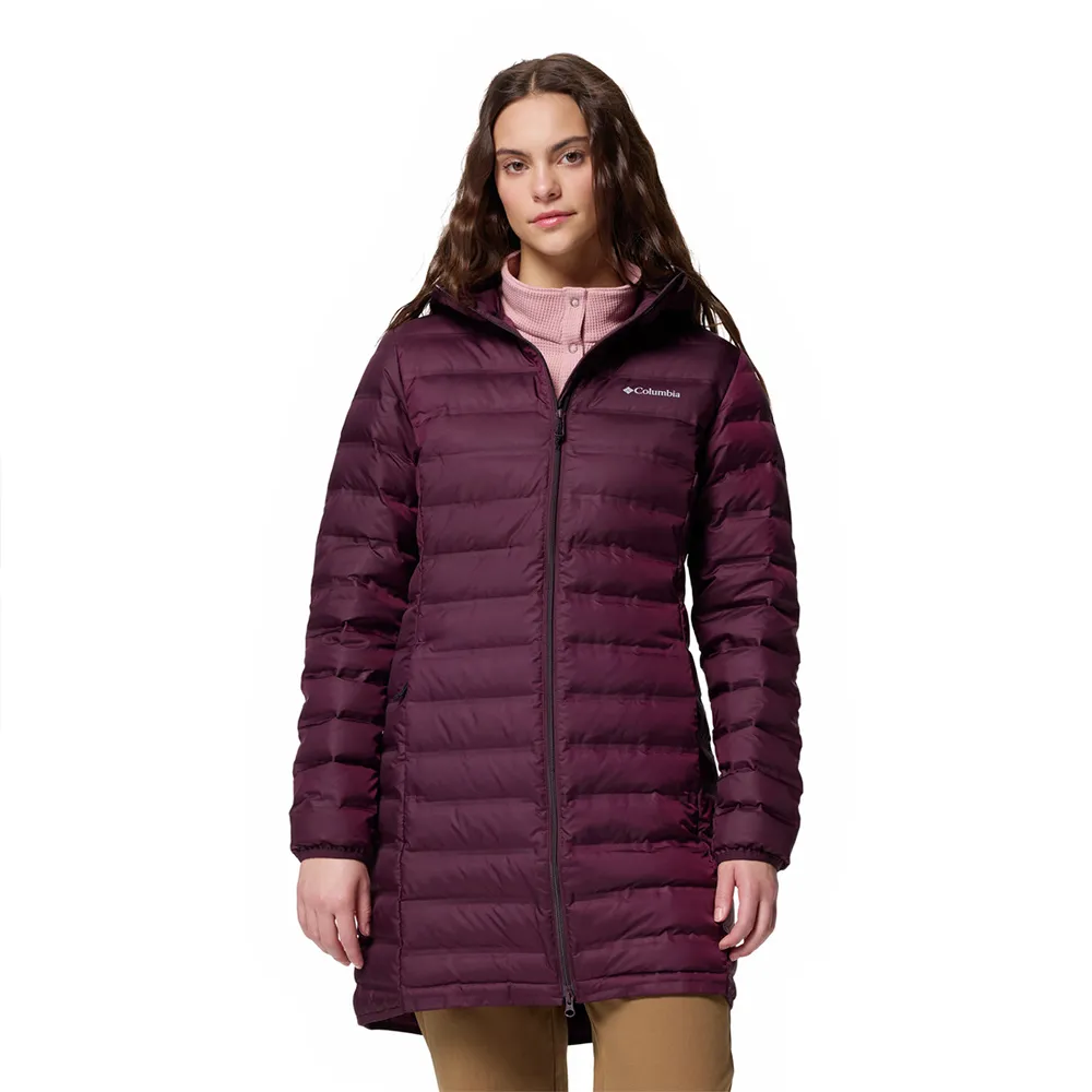

Куртка Columbia Lake 22 II Long down, фиолетовый