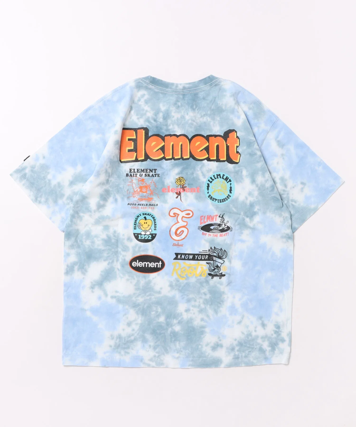 Детская футболка ELEMENT ACOMPANY SS Y с принтом чёрная — фото 3