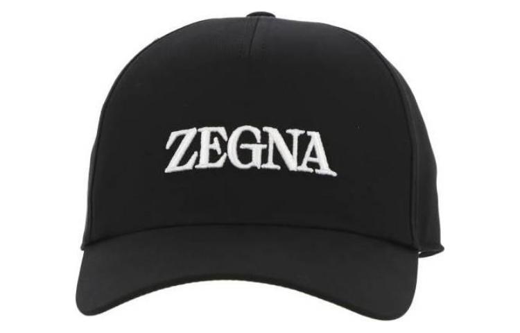 

Бейсболка мужская черная Ermenegildo Zegna