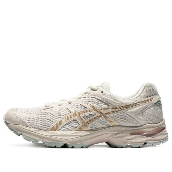 

Кроссовки гель флюс 4 золотистый Asics, белый