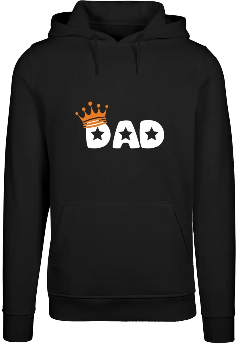 

Толстовка с капюшоном Merchcode " Merchcode Men's Fathers Day - King Dad Hoody", черный