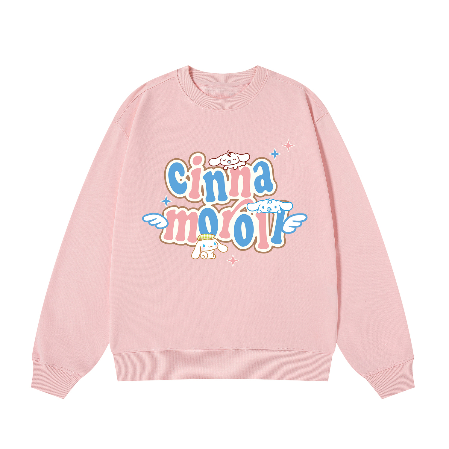 

Свитшот Cinnamoroll Yugui Dog Unisex Sanrio, розовый