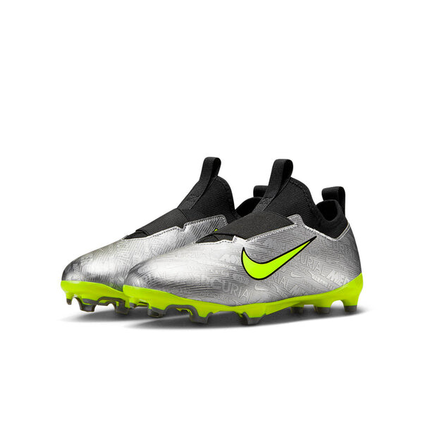 Кроссовки zoom mercurial vapor 15 академия мг Nike, серебряный — фото 3