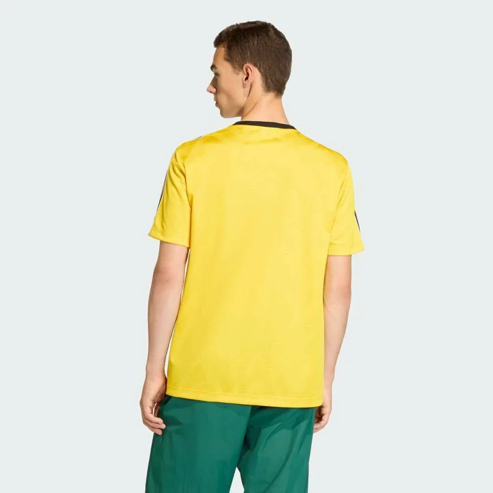 Жаккардовая футболка Adidas, Yellow — фото 2