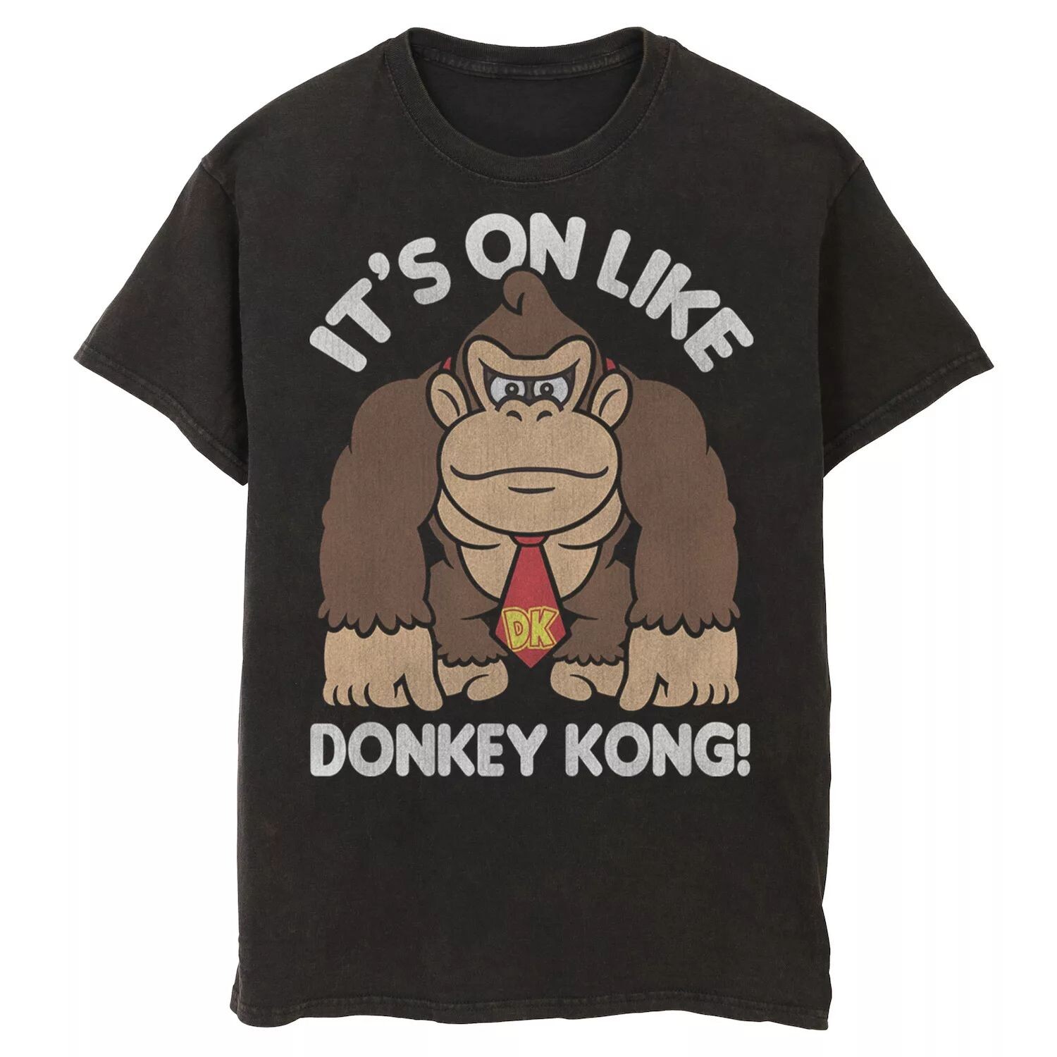 

Мужская футболка с плакатом Nintendo It’s On Like Donkey Kong Licensed Character
