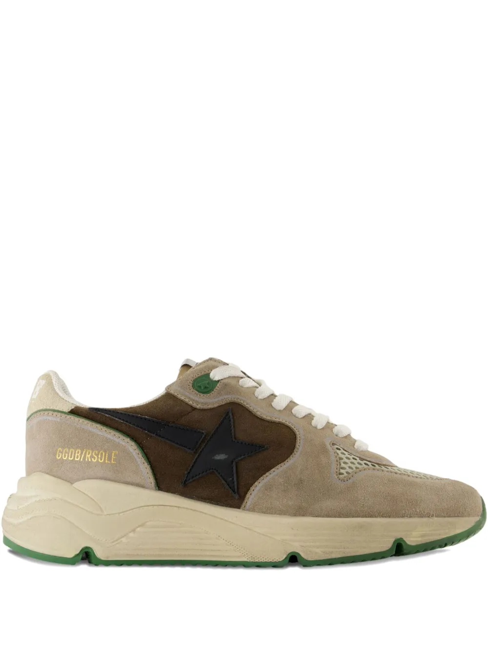 

Кроссовки Running Sole из телячьей кожи с логотипом GOLDEN GOOSE, нейтральный