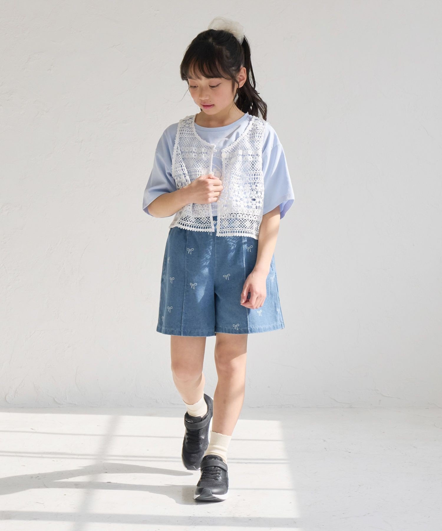 Топ с принтом собаки ROPE' PICNIC KIDS, Off-white (15) — фото 3