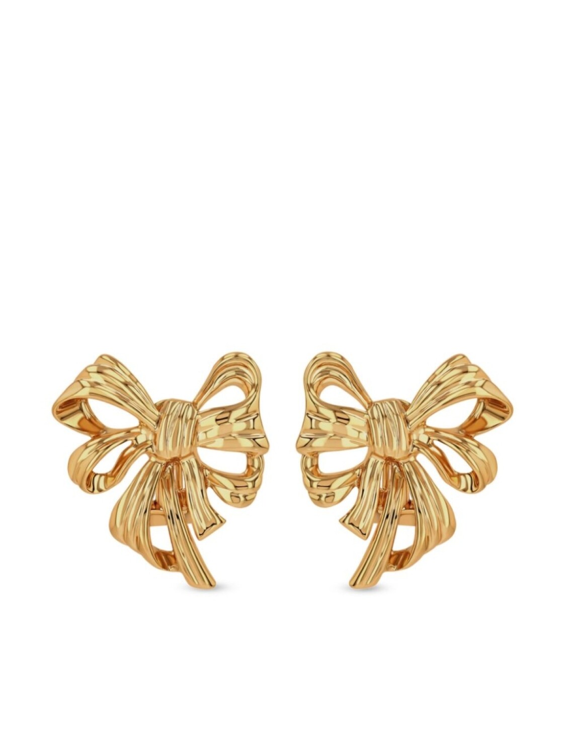 

Серьги Bow ANINE BING, золотой
